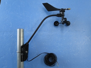 簡易風速計GWI-02Aの風向風速測定部