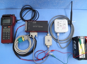 無線モデムGTR-920Fを東京測器研究所ロガーにパワーコントローラ経由で接続