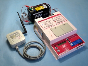 無線モデムGTR-920Fを測商技研のSD-31M歪ロガーに接続