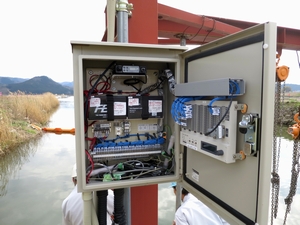 デジタル簡易無線機GSU-7000の制御盤組込み例