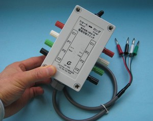 電気検層器　井戸Pack10のオプション製品の電極切換スイッチの画像