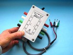 電気検層でショートとロング電極を切り替え測定するためのスイッチ